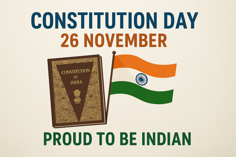 संविधान दिवस : भारत के गौरवशाली लोकतंत्र का उत्सव