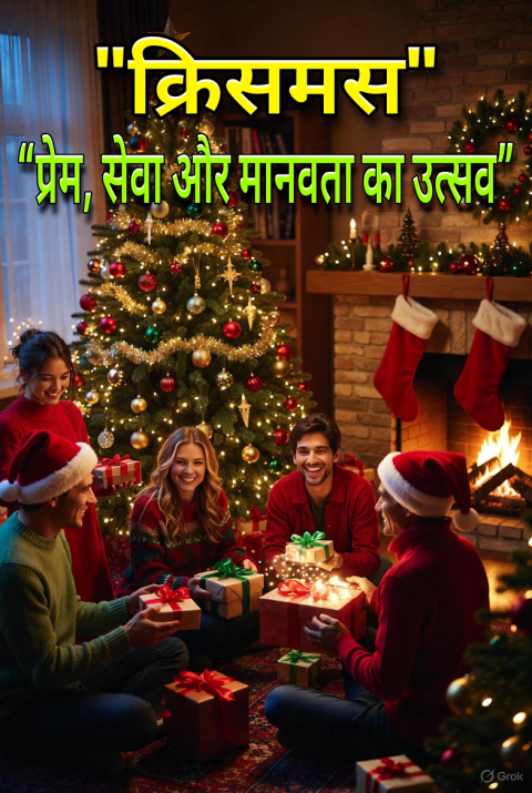 क्रिसमस :“प्रेम, सेवा और मानवता का उत्सव”