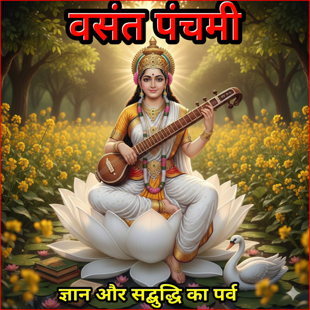 वसंत पंचमी : ज्ञान, सृजन और सात्विकता का पर्व