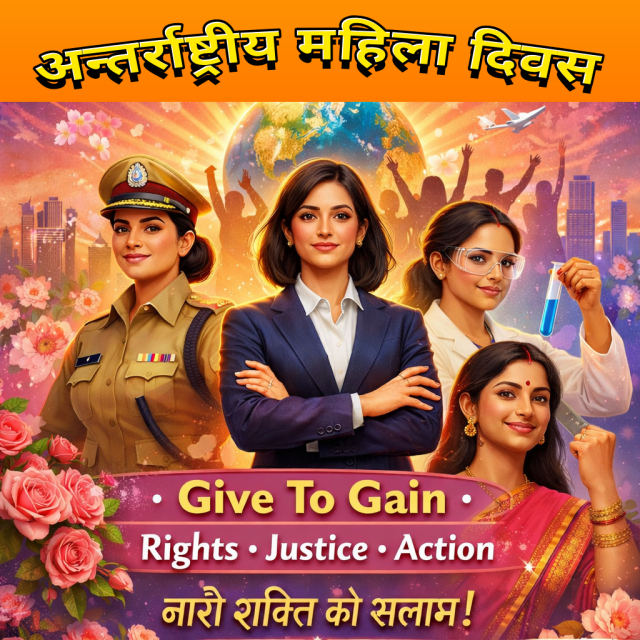 अन्तर्राष्ट्रीय महिला दिवस : नारी शक्ति को नमन